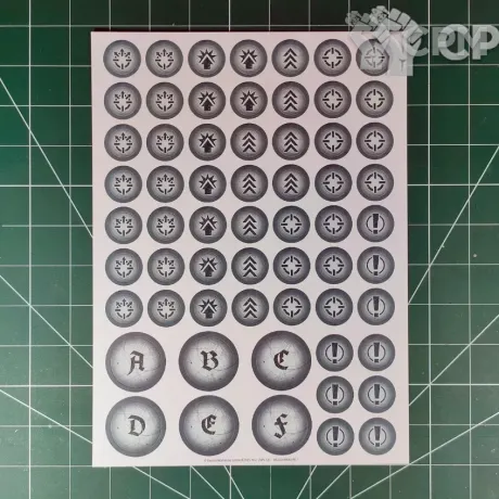 Описание картинки Legions Imperialis Tokens Markers от Vault Boy по цене 798руб | Свободный Рынок Миниатюр - СРМ