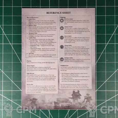 Описание картинки Legions Imperialis Reference Sheet от Vault Boy по цене 198руб | Свободный Рынок Миниатюр - СРМ