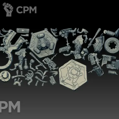 Описание картинки Skink Starseer (Scan) от AxeL's Forge по цене 600руб | Свободный Рынок Миниатюр - СРМ