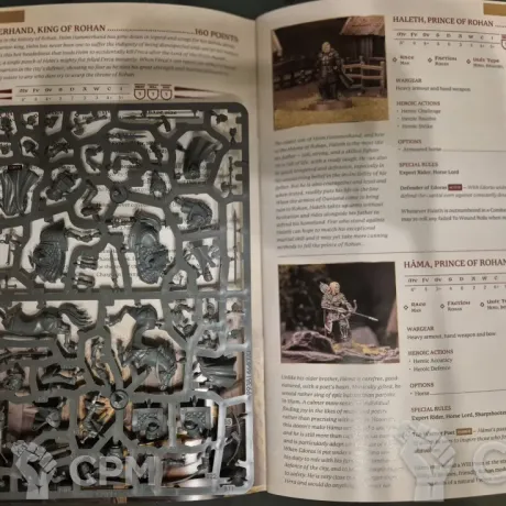 Описание картинки Haleth &amp; Háma, Princes of Rohan от masterwaff по цене 3 200руб | Свободный Рынок Миниатюр - СРМ