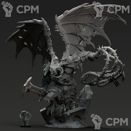 Описание картинки Аватар Кхорна. от Shizoface по цене 10 000руб | Свободный Рынок Миниатюр - СРМ