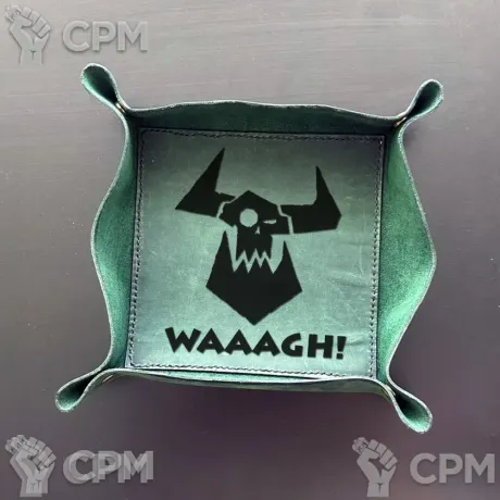 Описание картинки Орочий дайс трей/Dice Tray/Лоток/Арена/Тарелка/Орки/waaagh от Krontwar по цене 2 500руб | Свободный Рынок Миниатюр - СРМ