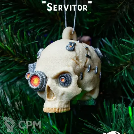 Описание картинки Елочная игрушка "Servitor" покрас от Nathan Holn по цене 990руб | Свободный Рынок Миниатюр - СРМ