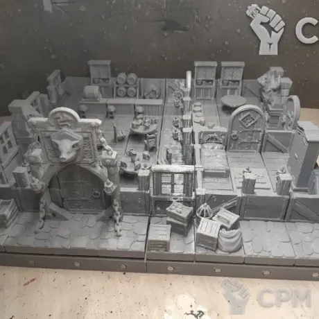 Описание картинки Модульная таверна для НРИ (D&amp;D, Pathfinder etc) от Artiz по цене 100руб