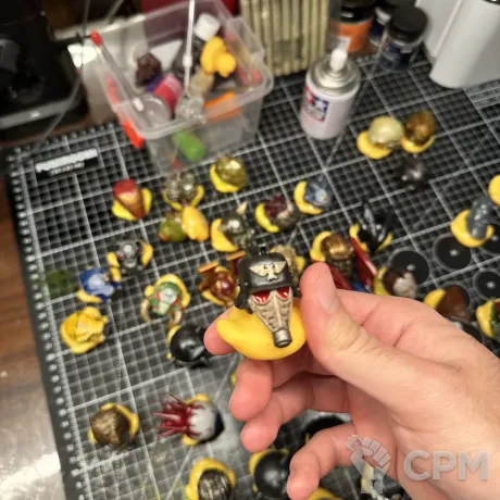 Описание картинки Вархаммер криг утка 2-й уровень +3D lens от Duck Machine по цене 1 200руб | Свободный Рынок Миниатюр - СРМ
