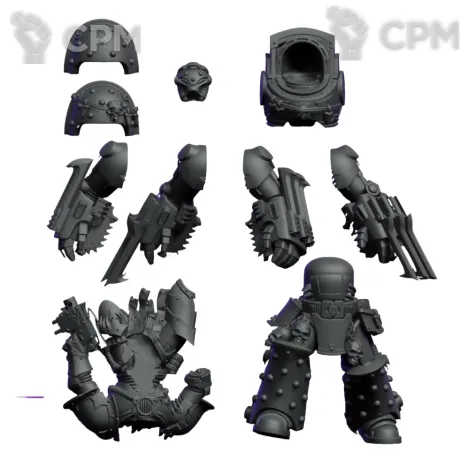 Описание картинки Tyberos The Red Wake от 3D Print Workshop по цене 497руб