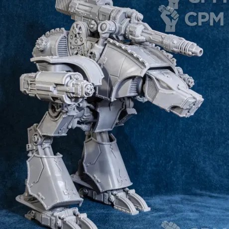 Описание картинки Dire Wolf Heavy Scout Titan (СОБРАН, масшаб 40к/30к, 3d alt.) от HouseSaidon по цене 10 000руб | Свободный Рынок Миниатюр - СРМ