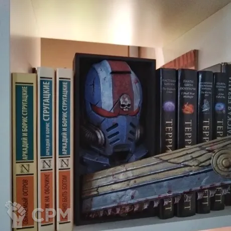Описание картинки Картина/вставка на книжную полку "Лейтенант Тит" от Some_Noname по цене 3 000руб | Свободный Рынок Миниатюр - СРМ