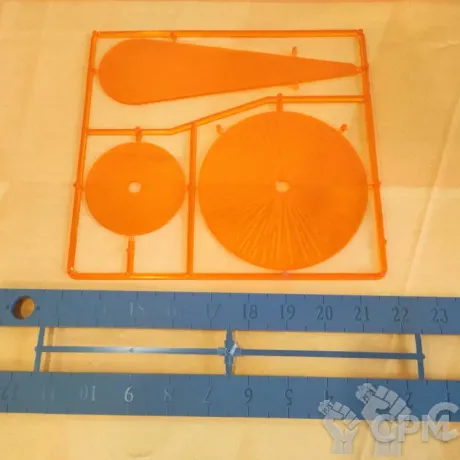 Описание картинки Weapon Templates + Range Ruler от aldger по цене 700руб | Свободный Рынок Миниатюр - СРМ