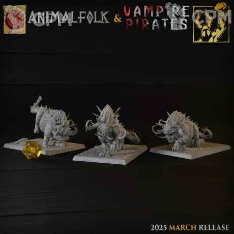 Описание картинки Beastman Spiky Beasts от 3DPrintClub по цене 430руб | Свободный Рынок Миниатюр - СРМ