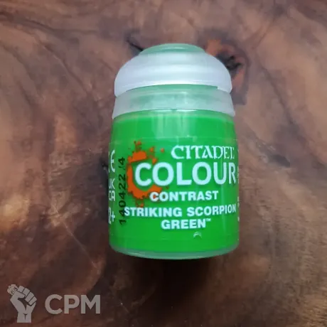 Описание картинки Citadel Contrast - Striking Scorpion Green от Selena по цене 930руб | Свободный Рынок Миниатюр - СРМ