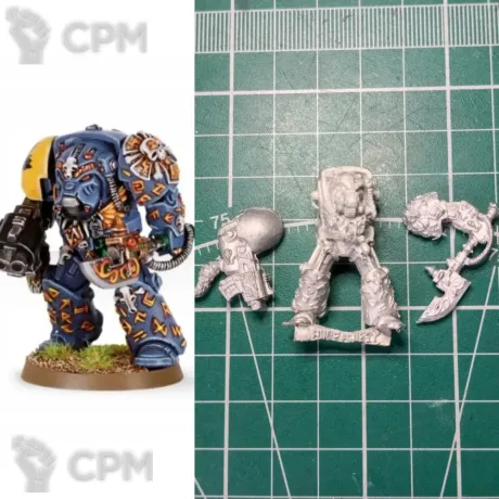 Описание картинки Wolf Guard Runepriest (2ed) от Stark Foundry по цене 425руб | Свободный Рынок Миниатюр - СРМ