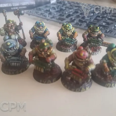 Описание картинки Ironhead Squat Prospectors от Kykyzn по цене 3 500руб | Свободный Рынок Миниатюр - СРМ