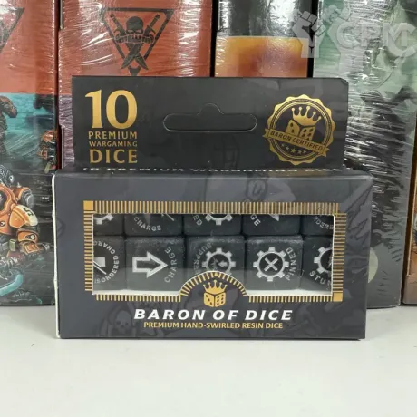 Описание картинки Baron of dices vehicle damage dice set от Slobarev  по цене 2 700руб | Свободный Рынок Миниатюр - СРМ