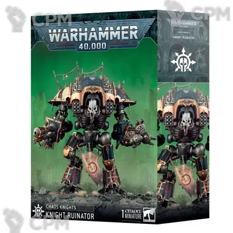 Описание картинки CHAOS KNIGHTS: CHAOS KNIGHT RUINATOR от Дауран по цене 16 000руб | Свободный Рынок Миниатюр - СРМ