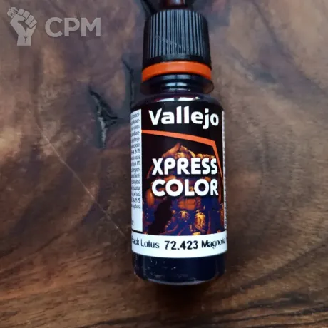 Описание картинки Vallejo Xpress Color - 72.423 Black Lotus от Selena по цене 399руб | Свободный Рынок Миниатюр - СРМ