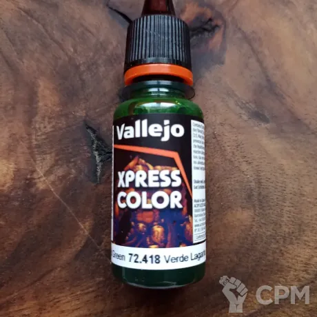 Описание картинки Vallejo Xpress Color - 72.418 Lizard Green от Selena по цене 399руб | Свободный Рынок Миниатюр - СРМ