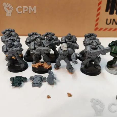 Описание картинки Dark Vengeance Tactical Squad x10 (оригинал) от Ellioth по цене 1 900руб | Свободный Рынок Миниатюр - СРМ