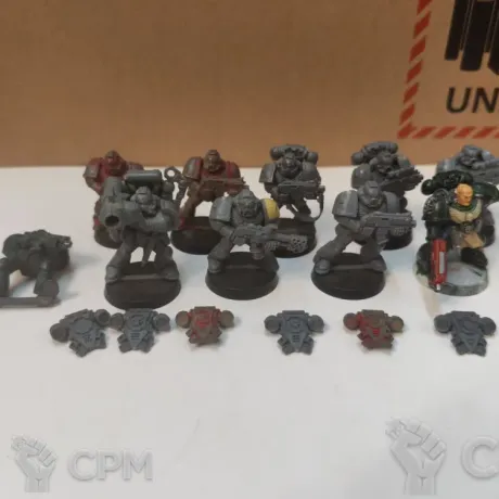 Описание картинки Black Reach tactical squad x10 (оригинал) от Ellioth по цене 2 500руб | Свободный Рынок Миниатюр - СРМ