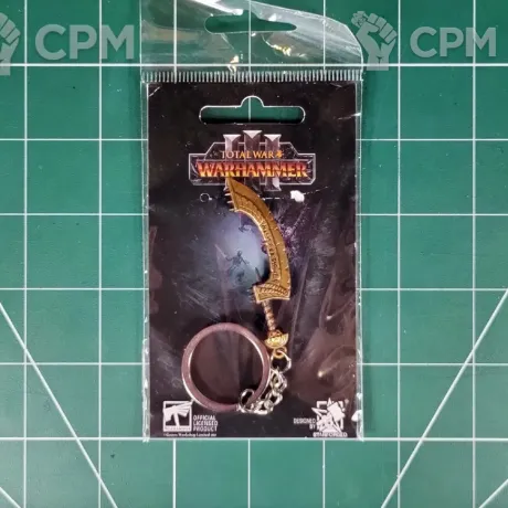 Описание картинки Keychain Nehekharan Khopesh (Оригинал) от Vault Boy по цене 2 698руб | Свободный Рынок Миниатюр - СРМ