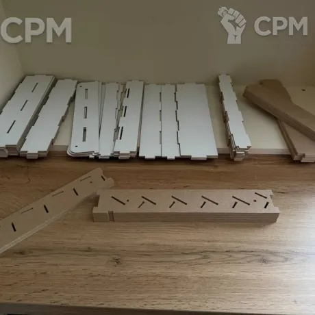 Описание картинки Вертикальная полка для красок от _zachemvam по цене 1 300руб | Свободный Рынок Миниатюр - СРМ
