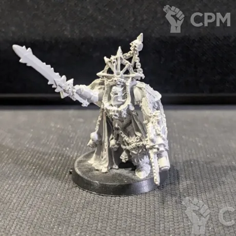 Описание картинки Chaos Terminator Lord OLD от Gregor98 по цене 500руб | Свободный Рынок Миниатюр - СРМ