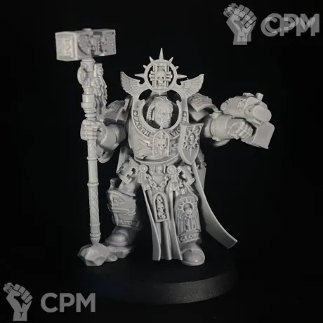 Описание картинки Grey Knights Grand Master Voldus от KoofWorkshop по цене 1 050руб | Свободный Рынок Миниатюр - СРМ