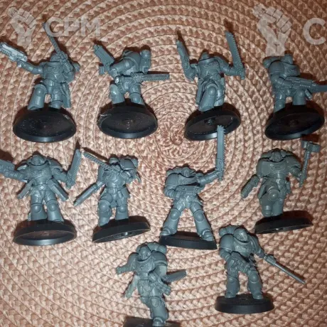 Описание картинки Assault Intercessor Squad от Gy80 по цене 3 500руб | Свободный Рынок Миниатюр - СРМ