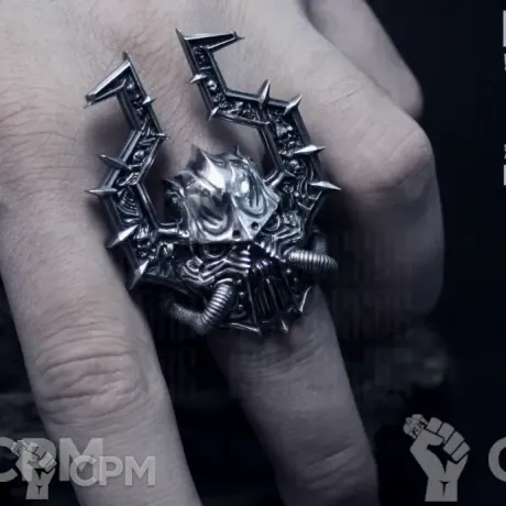 Описание картинки Кольцо Khorne от Строго по-Имперски по цене 27 500руб | Свободный Рынок Миниатюр - СРМ