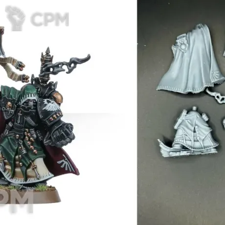 Описание картинки Dark Angels Interrogator-Chaplain от Бруталити по цене 200руб | Свободный Рынок Миниатюр - СРМ