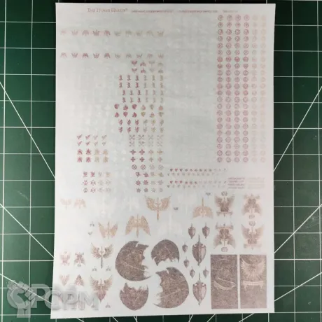 Описание картинки Dark Angels Legion Transfer Sheet Декали Оригинал GW от Vault Boy по цене 5 298руб | Свободный Рынок Миниатюр - СРМ