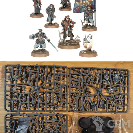 Описание картинки Krieg Command Squad от Black Legion Hall по цене 3 960руб | Свободный Рынок Миниатюр - СРМ