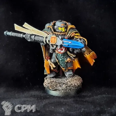 Описание картинки Red Scorpions Captain КОНВЕРСИЯ  Vulkan He'stan Оригинал Old Metall от Superguns по цене 2 500руб | Свободный Рынок Миниатюр - СРМ