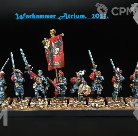 Описание картинки Warhammer Fantasy Battles. The Old World. Empire Greatswords 6th Edition. Carroburg GS. от Ярослав1709 по цене 68 000руб | Свободный Рынок Миниатюр - СРМ