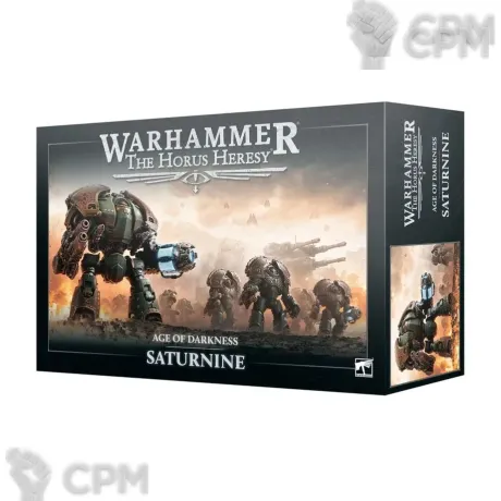 Описание картинки Стартовый набор Warhammer The Horus Heresy AGE OF DARKNESS: SATURNINE на английском языке от Дауран по цене 25 000руб | Свободный Рынок Миниатюр - СРМ