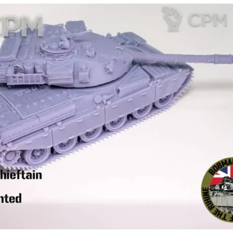 Описание картинки FV4201 Chieftain от Wardog Workshop по цене 3 500руб | Свободный Рынок Миниатюр - СРМ