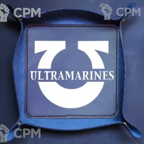 Описание картинки Dice Tray Space Marines/Лоток/Дайс Трей Ультрамарины /Арена/Тарелка/ Ultramarines от Krontwar по цене 4 000руб | Свободный Рынок Миниатюр - СРМ