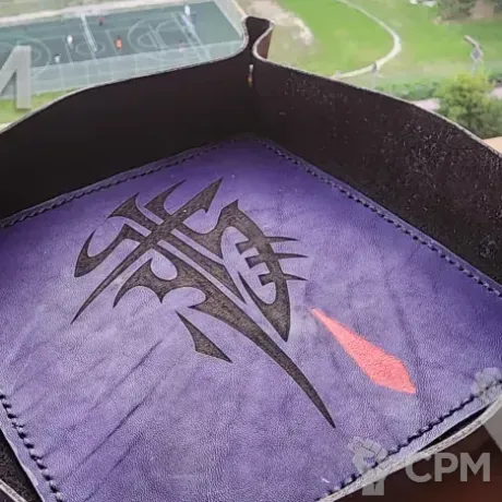 Описание картинки Dice Tray Drukhari/Лоток/Дайс Трей друкхари/Арена/Тарелка от Krontwar по цене 4 000руб | Свободный Рынок Миниатюр - СРМ