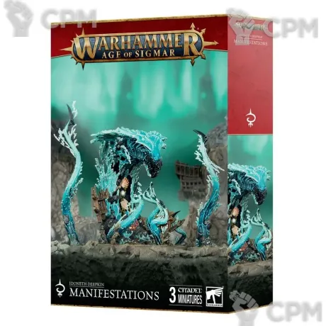 Описание картинки Набор миниатюр Warhammer Age of Sigmar IDONETH DEEPKIN: MANIFESTATIONS от Дауран по цене 5 000руб | Свободный Рынок Миниатюр - СРМ