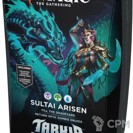 Описание картинки Колода MTG Commander Deck - Sultai Arisen Tarkir: Dragonstorm на английском языке от Дауран по цене 8 500руб | Свободный Рынок Миниатюр - СРМ