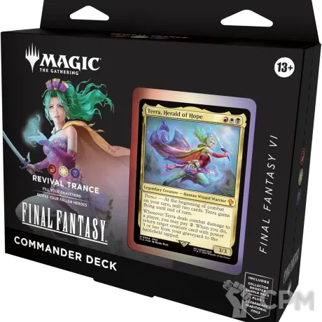 Описание картинки Колода Commander - Revival Trance MTG  - Final Fantasy на английском языке от Дауран по цене 7 000руб | Свободный Рынок Миниатюр - СРМ