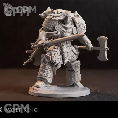 Описание картинки Leman Russ примарх альтернативный от Laboratory of Chaos по цене 500руб | Свободный Рынок Миниатюр - СРМ