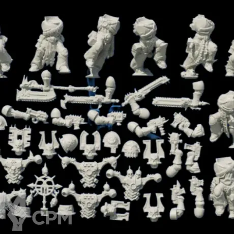 Описание картинки Khorne Berzerkers от Laboratory of Chaos по цене 900руб | Свободный Рынок Миниатюр - СРМ