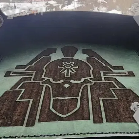 Описание картинки Necrons Dice Tray/Лоток/Дайс Трей/Арена/некроны от Krontwar по цене 3 500руб | Свободный Рынок Миниатюр - СРМ