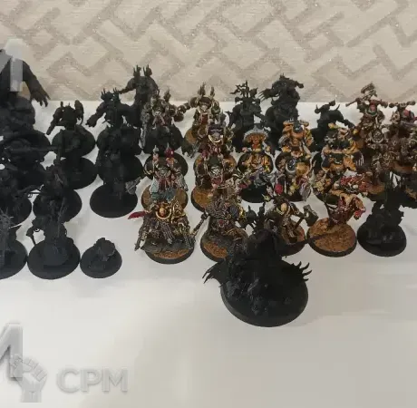 Описание картинки Армия Chaos Space Marine + кубы ХСМ от User22631 по цене 22 500руб | Свободный Рынок Миниатюр - СРМ