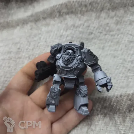 Описание картинки Space Wolves contemptor dreadnought от User37934 по цене 6 000руб | Свободный Рынок Миниатюр - СРМ