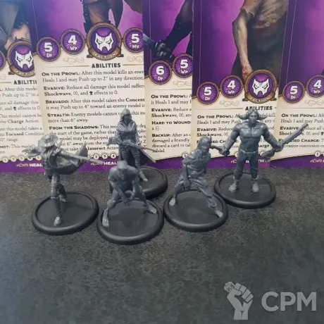 Описание картинки Malifaux 3E: Half Bloods от Gorevent по цене 3 500руб | Свободный Рынок Миниатюр - СРМ