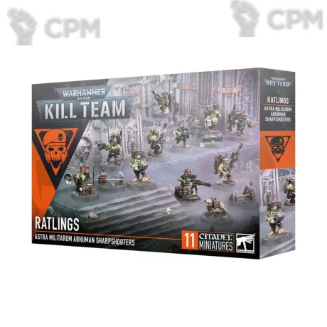 Описание картинки Набор миниатюр Warhammer Kill Team Ratlings от Дауран по цене 6 250руб | Свободный Рынок Миниатюр - СРМ