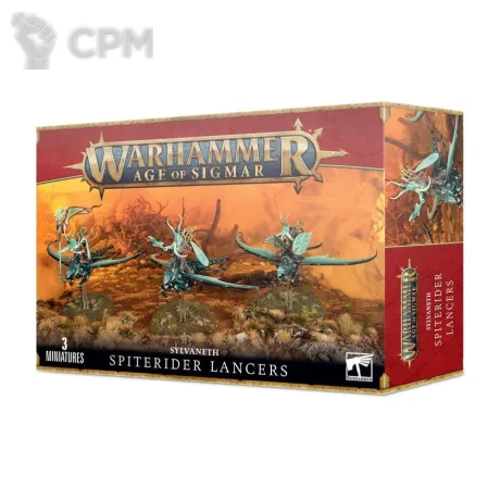 Описание картинки Набор миниатюр Warhammer Age of Sigmar Sylvaneth Spiterider Lancers от Дауран по цене 6 000руб | Свободный Рынок Миниатюр - СРМ