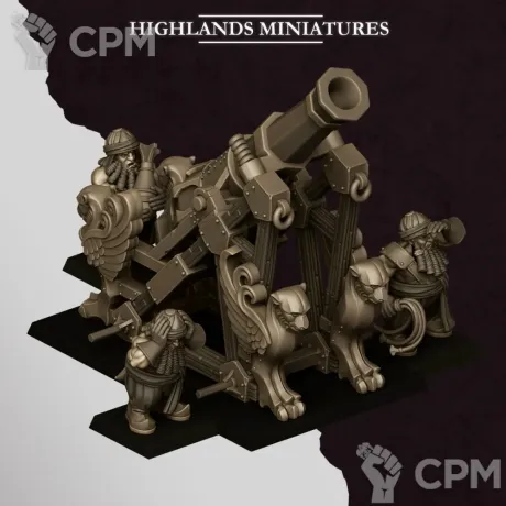 Описание картинки SONS OF MARDUK MORTAR от Wardog Workshop по цене 1 000руб | Свободный Рынок Миниатюр - СРМ